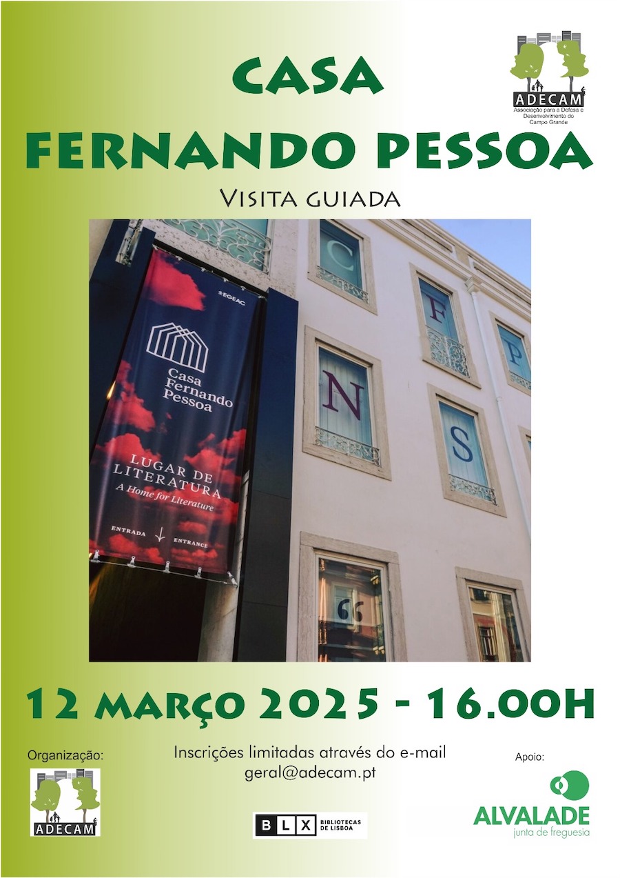Visita guiada Casa Fernando Pessoa